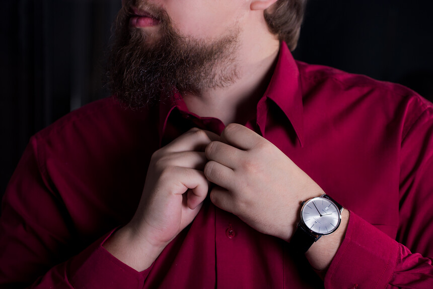 Ottima scelta: il minimalista Hamilton Intramatic senza funzioni superflue.