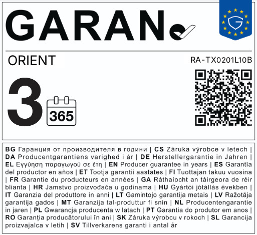 Orient Sports Solar RA-TX0201L10B