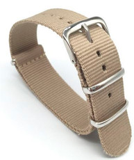 Cinturino Ricardo Nato, nylon, marrone