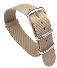 Cinturino Ricardo Nato, nylon, marrone
