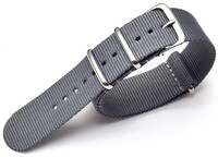 cinturino in nylon Ricardo Kronplatz, grigio V1, NATO