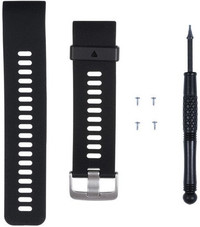 Cinturino in silicone Garmin (per Forerunner 35), nero, S00-00677-00