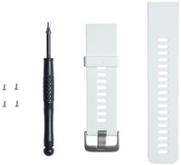 Cinturino in silicone Garmin (per Forerunner 35), bianco, S00-00680-00