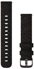 Cinturino in nylon Garmin 20mm (pro Venu, Venu Sq, Venu 2 plus aj.), nero V1, Quick Release