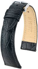 Cinturino nero in pelle Hirsch Aristocrat L 03828050-2 (pelle di vitello)