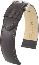 Cinturino in pelle marrone scuro Hirsch Kent L 01002010-2 (pelle di vitello)