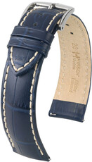 Cinturino in pelle blu scuro Hirsch Modena L 10302880-2 (pelle di vitello)