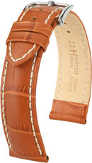 Cinturino in pelle marrone chiaro Hirsch Modena L 10302875-2 (pelle di vitello)