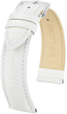 Cinturino bianco in pelle Hirsch Duke L 01028001-2 (pelle di vitello)