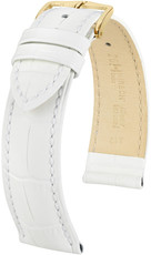 Cinturino bianco in pelle Hirsch Duke M 01028101-1 (Pelle di vitello)