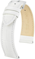 Cinturino bianco in pelle Hirsch Duke M 01028101-2 (pelle di vitello)