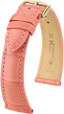 Cinturino rosa in pelle Hirsch London M 04307125-1 (pelle di alligatore) Hirsch selection