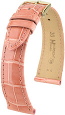 Cinturino in pelle rosa chiaro Hirsch London M 04307123-1 (pelle di alligatore) Hirsch selection