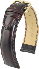 Cinturino in pelle marrone scuro Hirsch Ascot L 01575010-1 (Pelle di vitello)