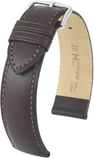 Cinturino in pelle marrone scuro Hirsch Kent M 01002110-2 (pelle di vitello)