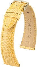 Cinturino giallo in pelle Hirsch London L 04366073-1 (pelle di lucertola) Hirsch selection