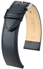 Cinturino nero in pelle Hirsch Osiris XL 03475250-2 (pelle di vitello)