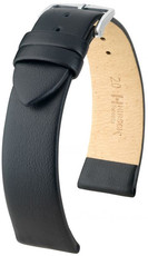 Cinturino nero in pelle Hirsch Toronto XL 03702250-2 (pelle di vitello)