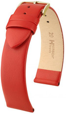 Cinturino rosso in pelle Hirsch Toronto M 03702120-1 (Pelle di vitello)