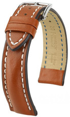 Cinturino marrone in pelle Hirsch Heavy Calf L 02475070-2 (Pelle di vitello)