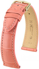 Cinturino rosa in pelle Hirsch London M 04207125-1 (pelle di alligatore) Hirsch Selection