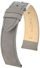 Cinturino grigio in pelle Hirsch Osiris M 03433130-2 (pelle di vitello)