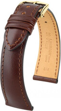 Cinturino in pelle marrone scuro Hirsch Siena M 04202110-1 (Pelle di vitello)