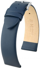 Cinturino in pelle blu scuro Hirsch Toronto L 03702080-2 (pelle di vitello)