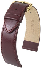 Cinturino bordeaux in pelle Hirsch Osiris L 03475060-1 (pelle di vitello)