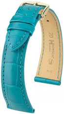 Cinturino verde in pelle Hirsch London L 04207083-1 (pelle di alligatore) Hirsch Selection