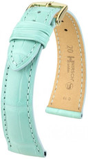 Cinturino verde in pelle Hirsch London M 04207181-1 (pelle di alligatore) Hirsch Selection