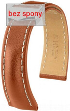 Cinturino marrone in pelle Hirsch Navigator 07002470-2 (pelle di vitello)