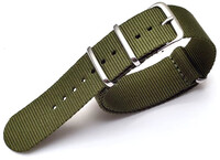 Cinturino in nylon Ricardo, verde, NATO