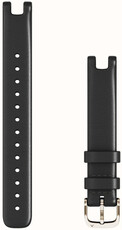 Cinturino in pelle Garmin 14mm (per Lily), nero V1, 010-13068-A5