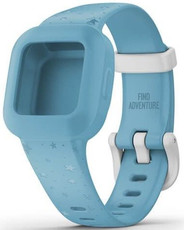Cinturino Garmin Vívofit junior 3, blu (Blue Stars)