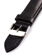 Cinturino unisex in pelle nero HYP-06-NERO