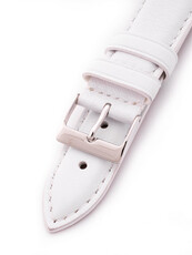 Cinturino unisex in pelle bianco HYP-07-C