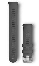Cinturino Garmin Swim 2, ardesia, fibbia argento