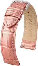 Cinturino rosa in pelle Hirsch Duke Metallic M 01027122-2 (pelle di vitello)