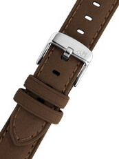 Cinturino in pelle Morellato Flake 5615D60.032 M, marrone, materiale riciclato