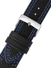 Cinturino in pelle nero blu Morellato Futnet M 5484D14.865