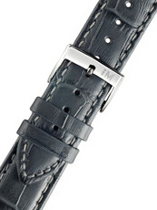 Cinturino in pelle Morellato Bolle 2269480.191 M, grigio