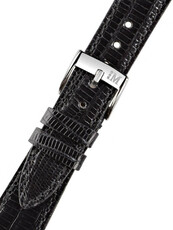 Cinturino nero in pelle Morellato Classic Cucito 2213041.019 M