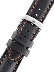 Cinturino nero in pelle Morellato Derain 4434B09.019 M
