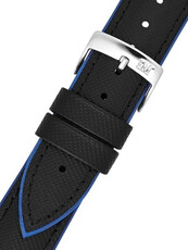 Cinturino nero blu Morellato Boxing 4762797.865 M (plastica/gomma)