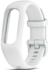 Cinturino in silicone Garmin (per Vívosmart 5), bianco, taglia S/M, 010-13201-01