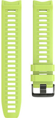 Cinturino per Garmin Instinct, in silicone, verde, fibbia nera