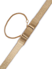Bracciale in acciaio inossidabile Orient NCEDGGG, oro