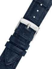 Cinturino in pelle Morellato Tiglio 5673D74.062 M, blu, ecopelle