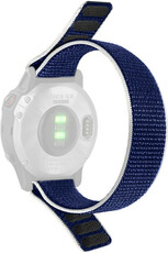 Cinturino in nylon Ricardo Cortina 20mm, Blue, a passante
